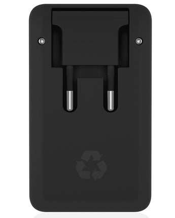 Black Lava ReCharger · 30W PD Recycled Wall Charger-2