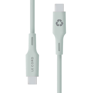 Pale Pine Type C cable · 1.2 meter · Made of recycled plastics-0